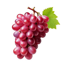 Fototapeta premium 투명배경 위의 포도 오브젝트, PNG파일