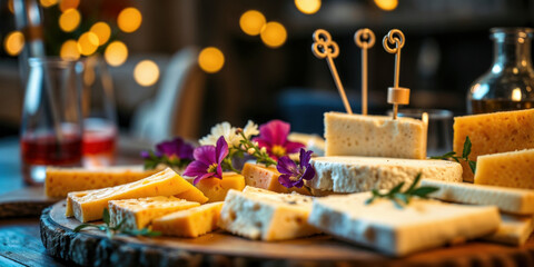 Cheese and Fruit Pairing on Board-4