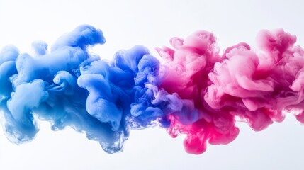 Fototapeta premium Vibrant Smoke Explosion: A Colorful Artistic Display