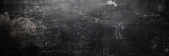 Fototapeta premium Textured Black Surface with Grunge Effect