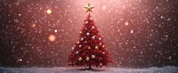 The Christmas Tree Shining Bright