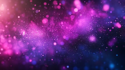 Obraz premium Vibrant Cosmic Sparkles: A Mesmerizing Galaxy of Light