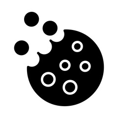 Cookie glyph icon