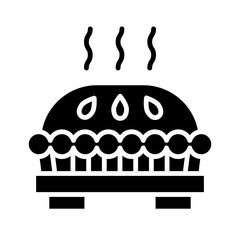 Apple Pie glyph icon