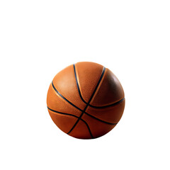 Fototapeta premium High angle view of basketball