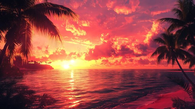 Beach party festival with dj mixing