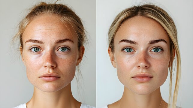 Botox for facial rejuvenation blog post, featuring before-and-after shots highlighting smoother skin on the forehead and around the eyes, showing significant wrinkle reduction