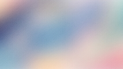 Holographic gradient pastel modern rainbow background with noise texture