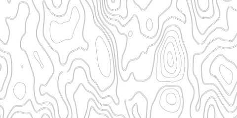 Topographic map seamless pattern. Abstract topography vector background. Abstract topographic background. Black and white background.