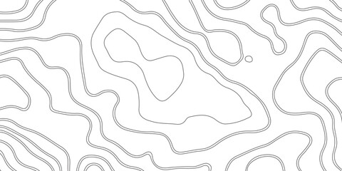 abstract pattern with lines. background of the topographic map. elevation contouring outline cartography texture. geographic abstract grid. futuristic wireframe lands. black and white seamless pattern