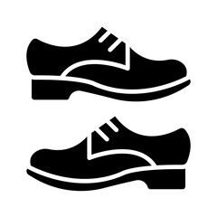 Wedding Shoes glyph icon