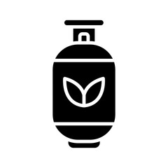 Fototapeta premium Natural Gas glyph icon