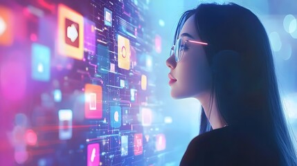 AI Driven Virtual Influencer Engages Followers on Social Media with Personalized Content