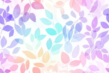 Abstract floral watercolor background with soft pastel colors. Concept of spring or nature design.