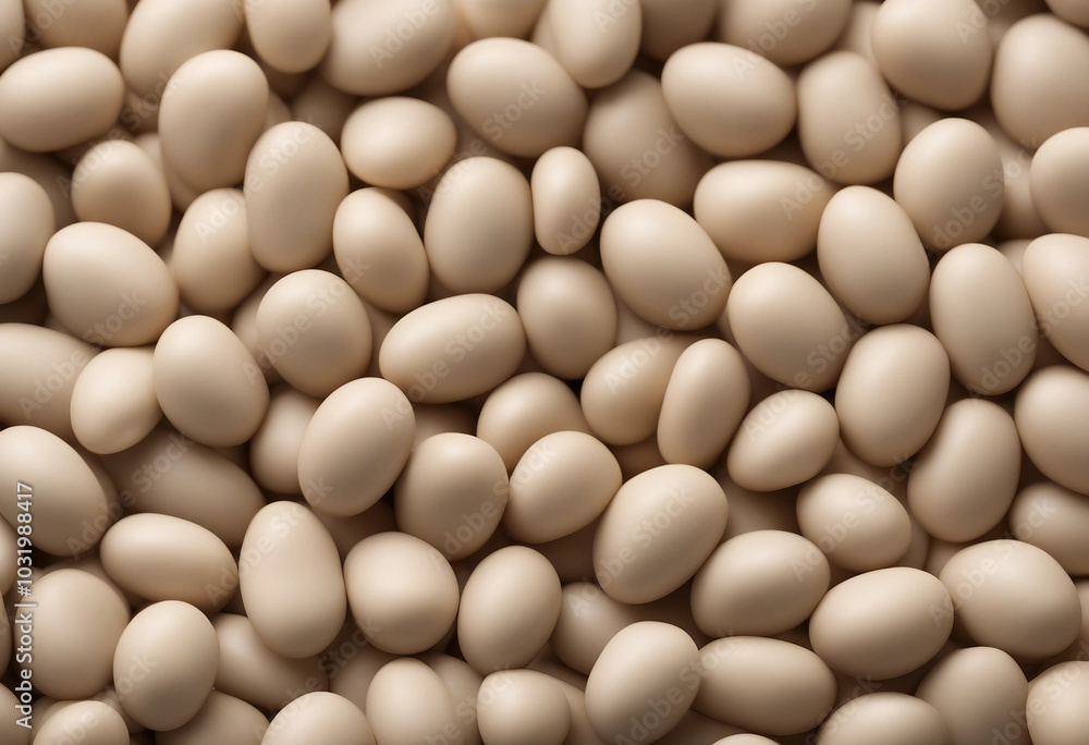 Poster collection of soy bean isolated on a transparent background