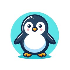 Fototapeta premium Cute Penguin Illustration