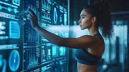 Virtual fitness coach tailors exercise routines based on individual s genetic predispositions offering personalized feedback and real time adjustments