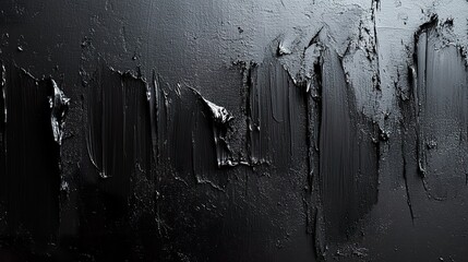 Abstract Monochromatic Brush Strokes for Modern Design