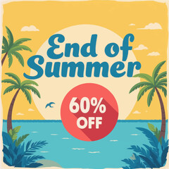 Obraz premium End of Summer Sale - 60% Off 