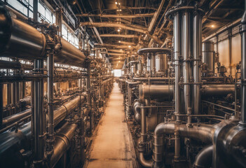 Industry pipeline transport petrochemical gas and oil processing furnace factory line rack of heat c