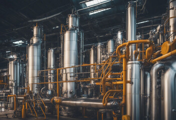 Industry pipeline transport petrochemical gas and oil processing furnace factory line rack of heat c