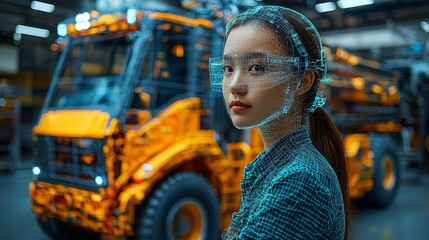 Meticulous Drafting by a Chinese Professional in Industry