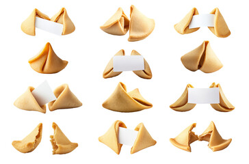 Fototapeta premium A chinese fortune cookie with a blank message