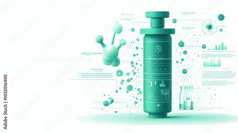 Aufkleber exploring the intersection of science and technology a visual insight into innovations in medical so