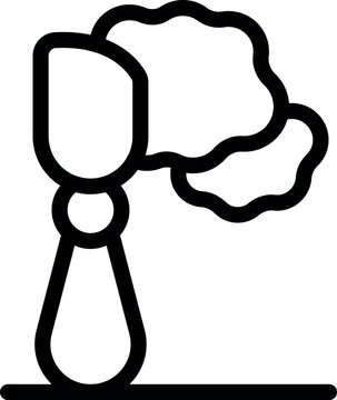 recommend clip art: Construction worker tool trowel spreading cement plaster plastering concept