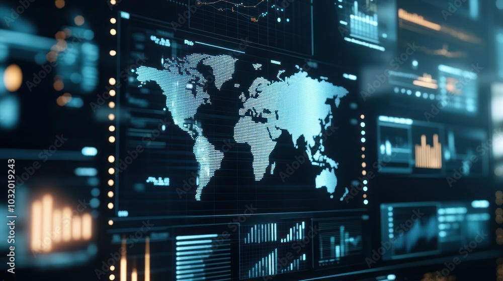 Poster global data visualization