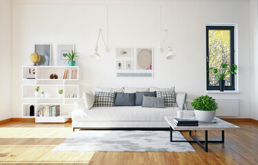 modern living interior design.