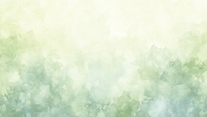 Elegant light green watercolor background with mottled vintage texture in old fancy background design.  watercolor background for textures backgrounds and web banners design. Abstract colorful waterco
