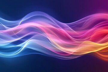 Abstract blue and purple liquid wavy shapes futuristic background