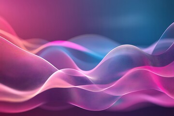 Abstract blue and purple liquid wavy shapes futuristic background