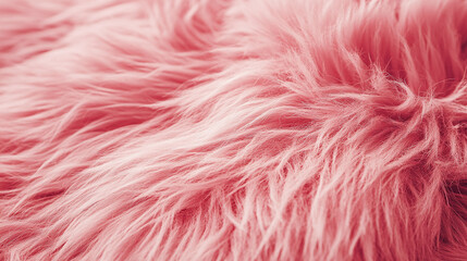 Fototapeta premium closeup of a fluffy texture of faux fur as background. soft abstract textile fabric