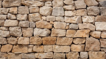 Obraz premium Texture of Natural Stone Wall. Versatile Background for Architecture and Design