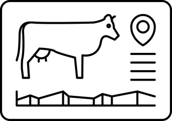 Farm icon. Agriculture and Farming line icons vector collection. Smart farm sign and symbol for web, ui and presentation.