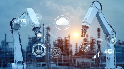 Smart factory and Industry 4.0 management.