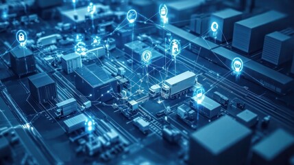 Advanced automation technology streamlining processes across industries for improved efficiency