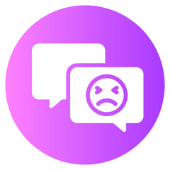 chat gradient icon