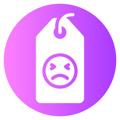 price tag gradient icon