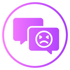 chat gradient icon
