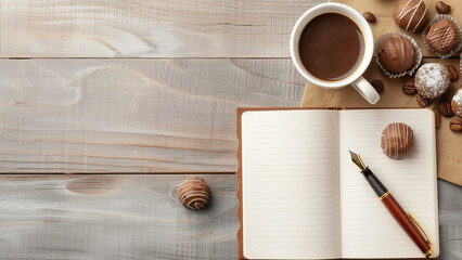 Cozy Writing Moments - Coffee, Chocolate, and Creativity