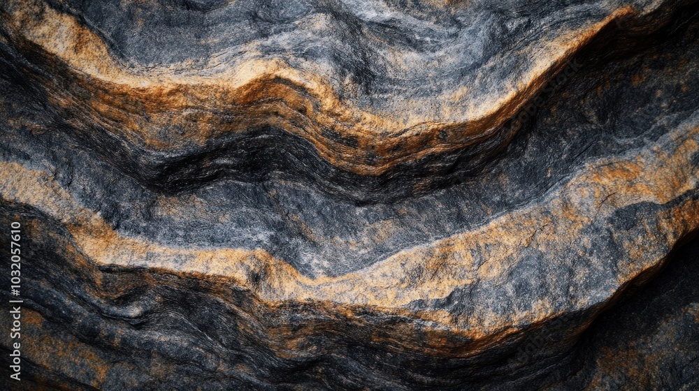 Poster abstract close-up image of natural elements highlighting textures and patterns. visually intriguing 