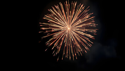Fireworks isolated with white highlights, png