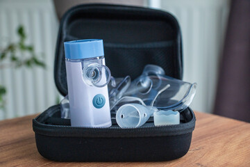 Inhaler for the prevention of colds.flu and cold season.seasonal respiratory diseases