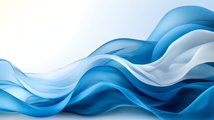 Mesmerizing Abstract Wave Background in Shimmering Shades of Blue and Turquoise Ideal for Digital Presentations Brand Designs Websites and Creative Projects