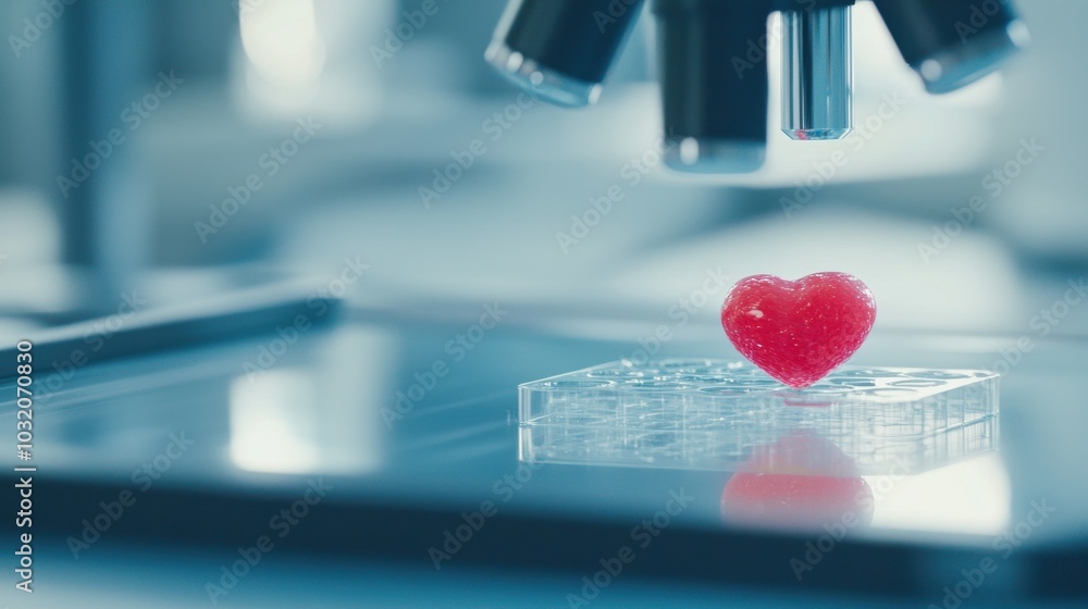 Poster bioengineered heart tissue in laboratory setting