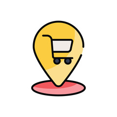 Store Locator vector icon