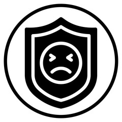 shield glyph icon
